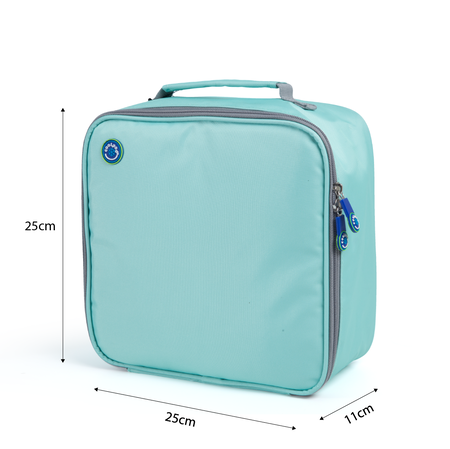 Freezable Large Square Bento Bag-Sage