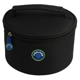 Freezable Round Bento Bag - Black