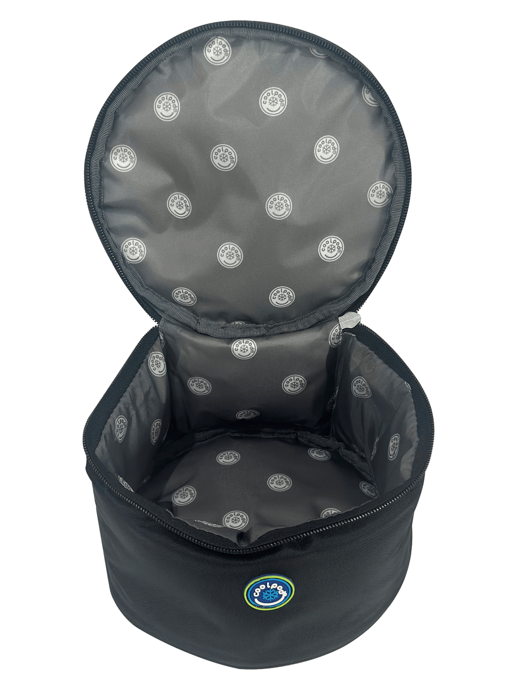 Freezable Round Bento Bag - Black