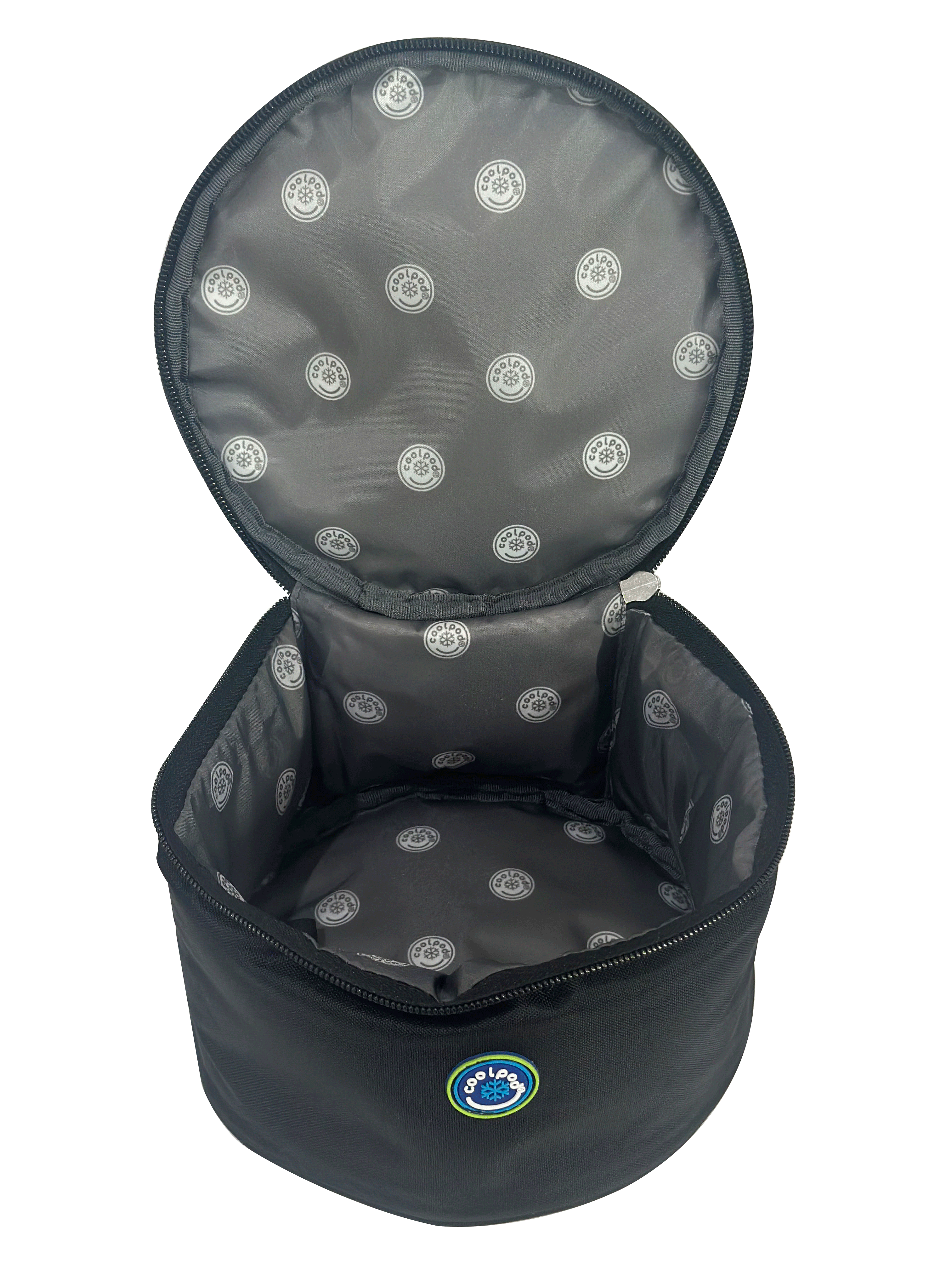 Freezable Round Bento Bag - Black