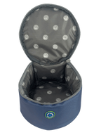 Freezable Round Bento Bag - Navy blue