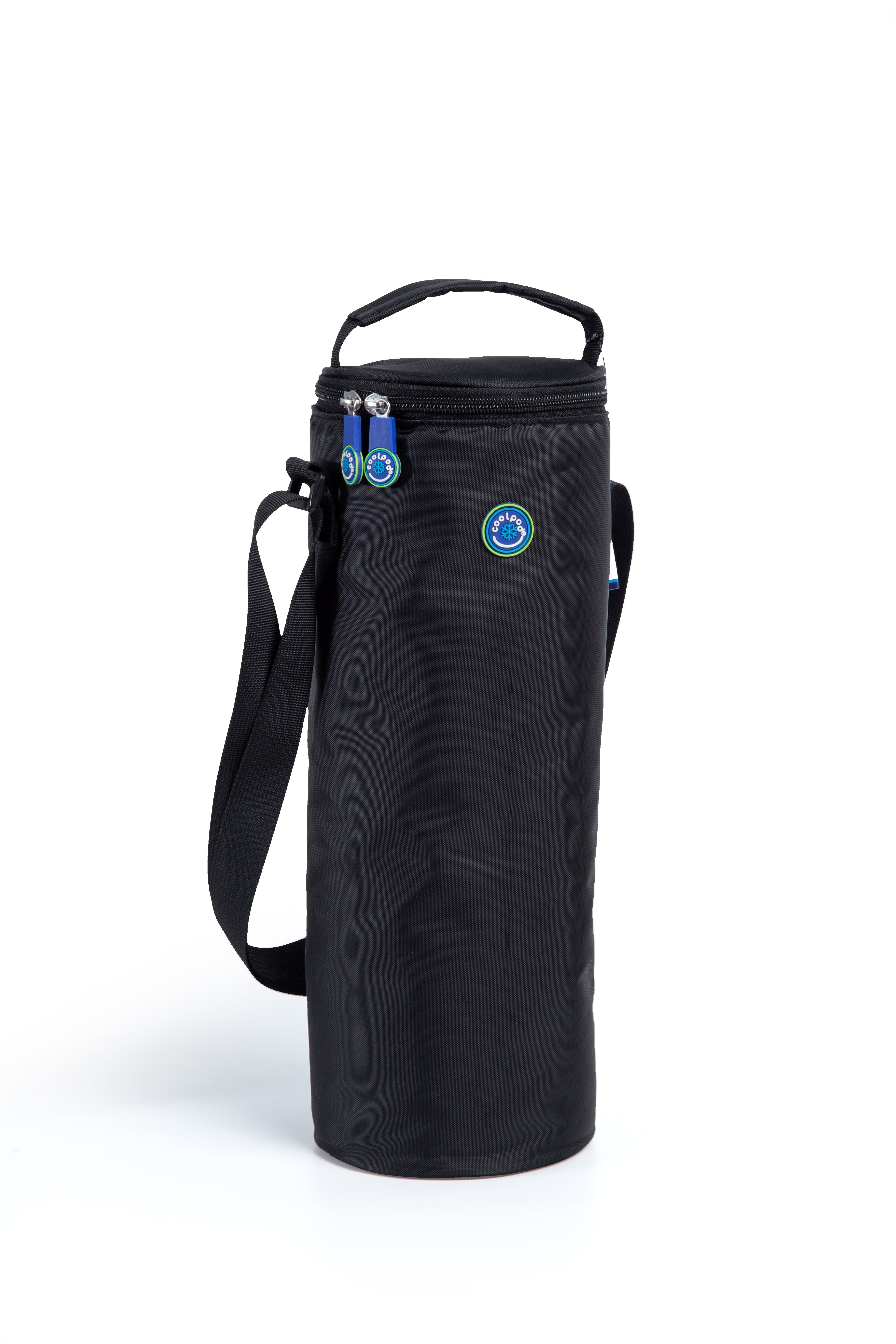 Freezable Bottle Cooler bag - Black